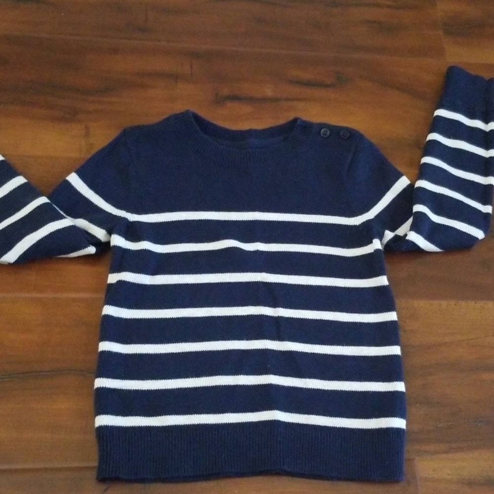 gap stripped sweater sz 5y